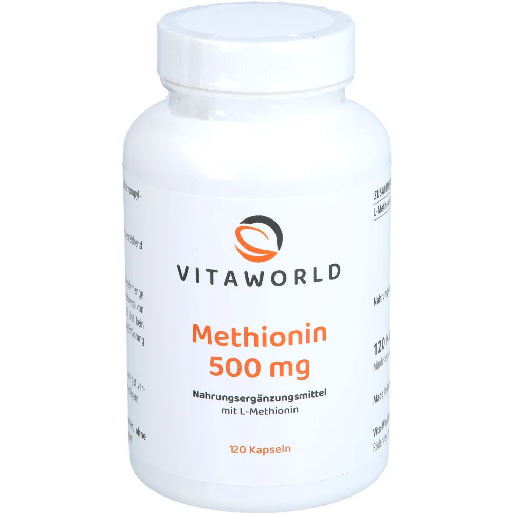 Methionin 500 mg Kapseln 120 St