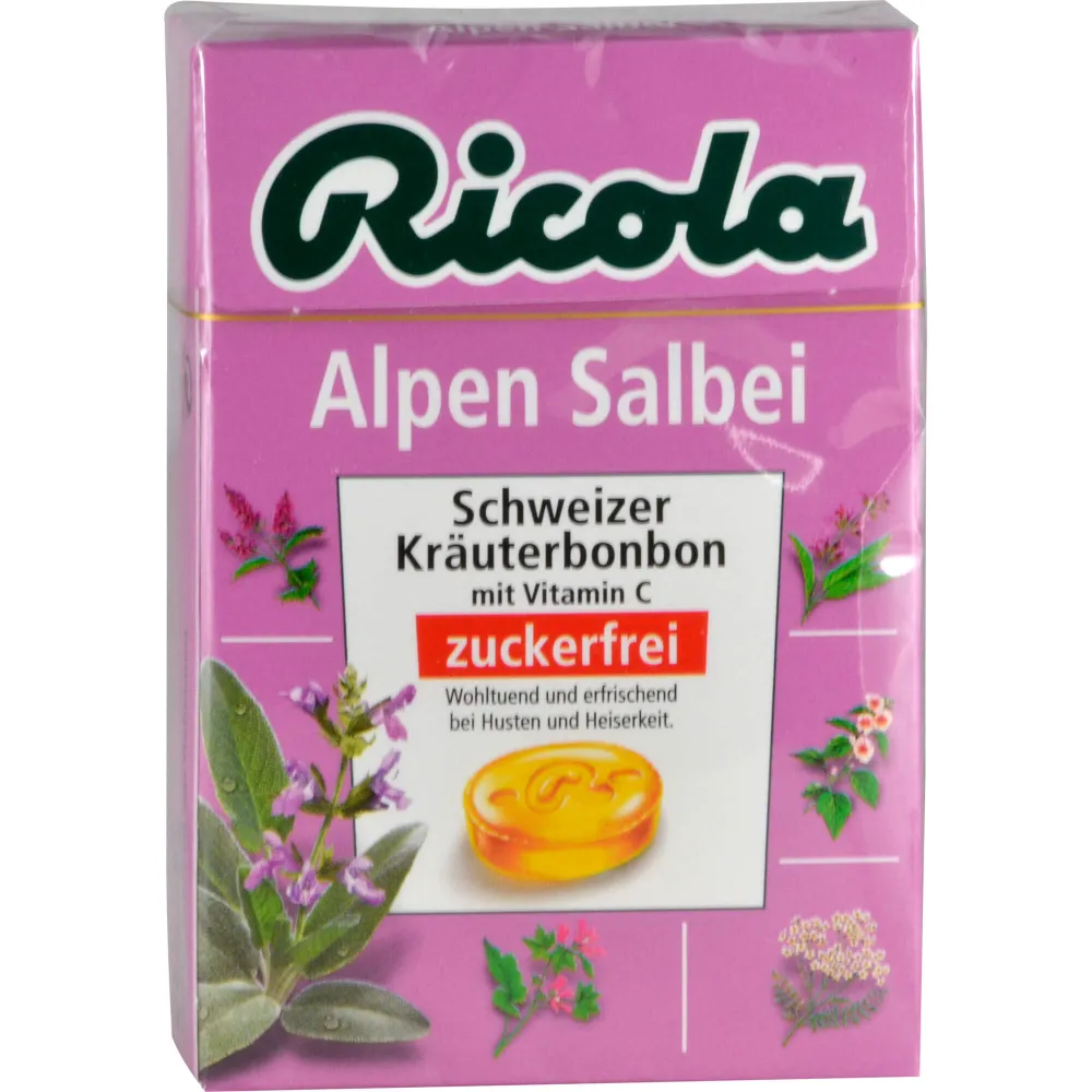 Ricola o.Z.Box Salbei Alpen Salbei Bonbons 50 g