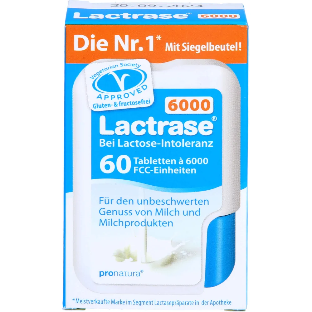 Lactrase 6.000 Fcc Tabletten im Klickspender 60 St