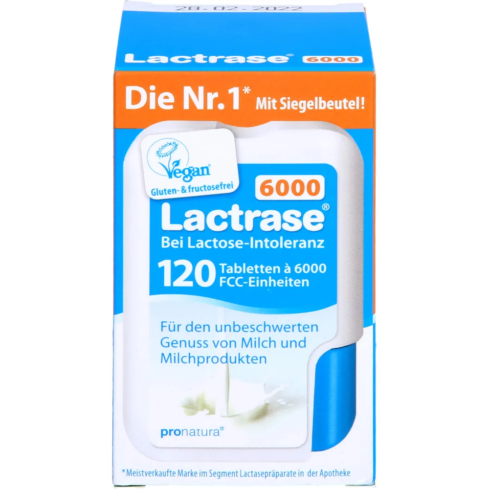 Lactrase 6.000 Fcc Tbl.im Klickspender Doppelpack 240 St