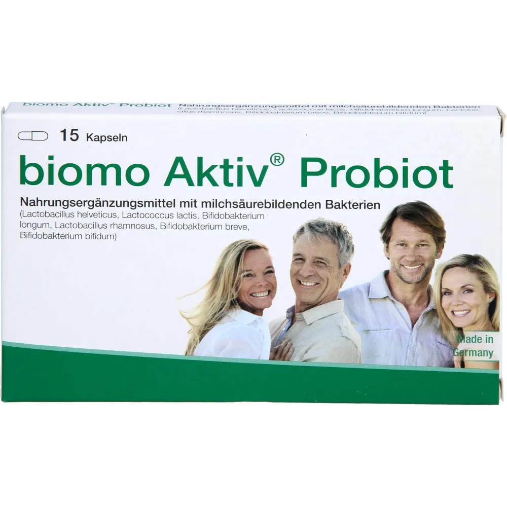 Biomo Aktiv Probiot Kapseln 15 St