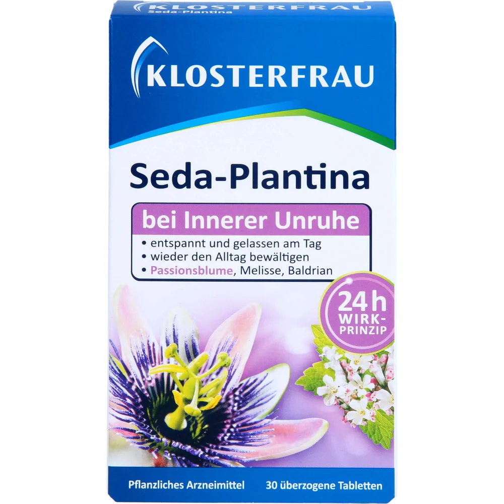 Klosterfrau Seda-Plantina überzogene Tabletten 30 St
