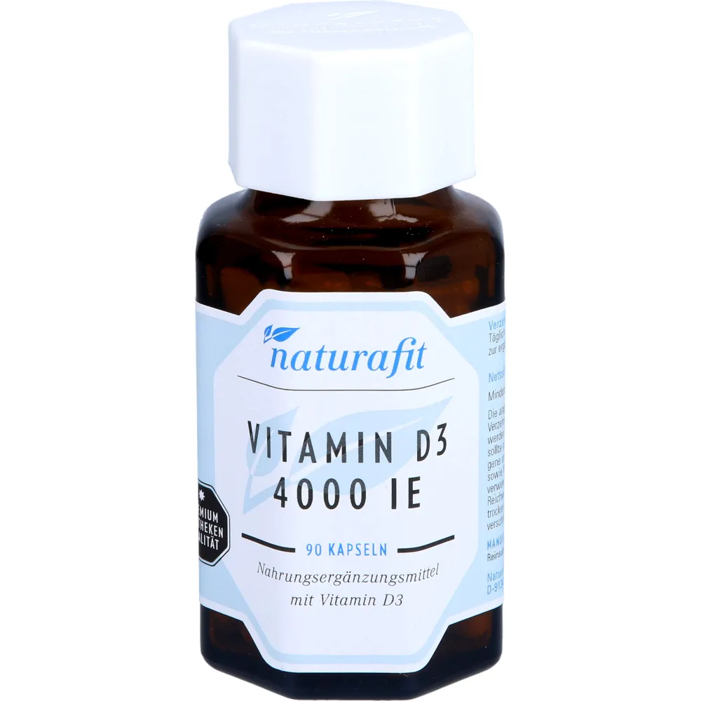 Naturafit Vitamin D3 4000 I.E. Kapseln 90 St