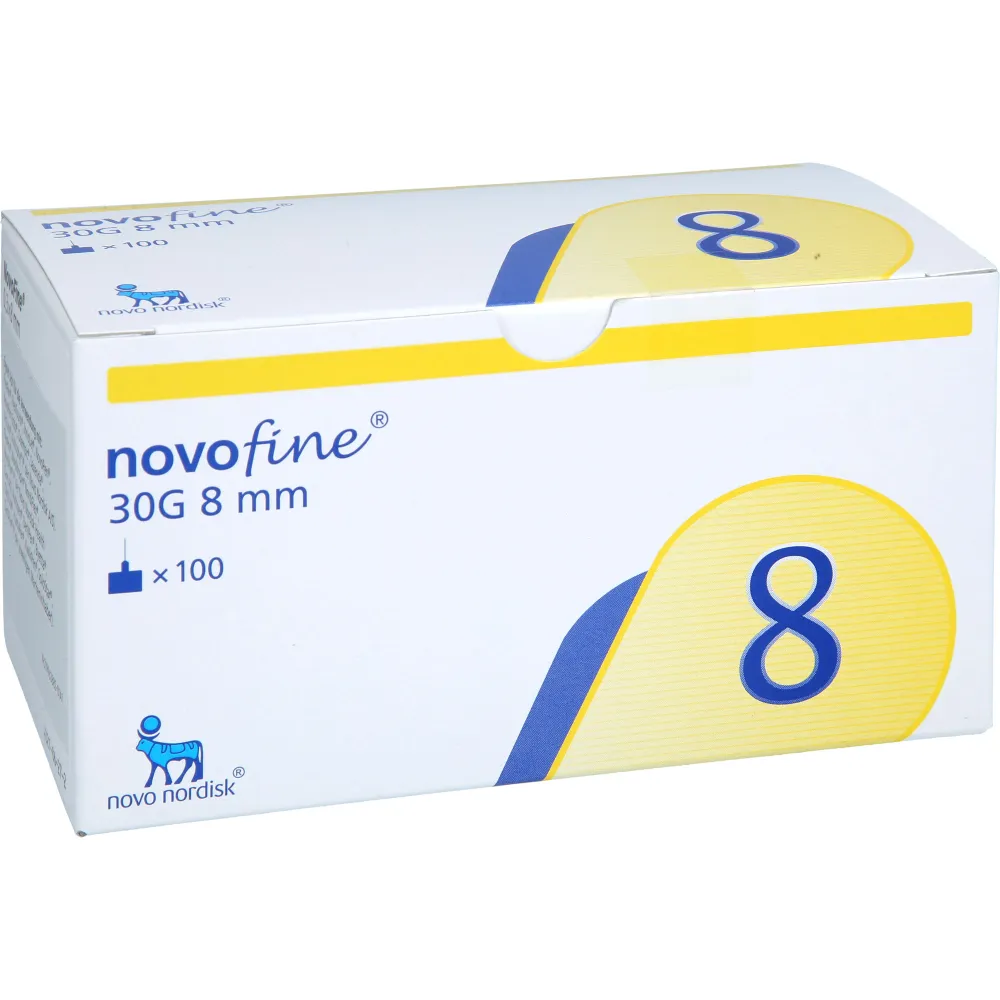Novofine Nadeln 30 G 0,30x8 mm 100 St