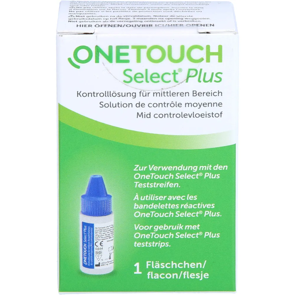 One Touch Select Plus Kontrolllösung mittel 3,75 ml