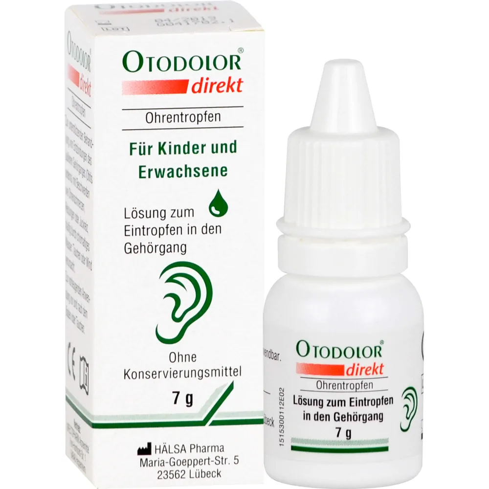 Otodolor direkt Ohrentropfen 7 g