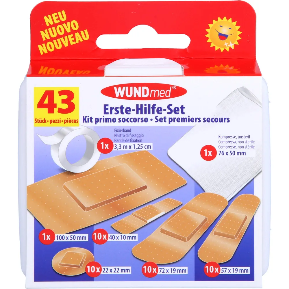 Erste Hilfe-Set 43 Teile 1 St