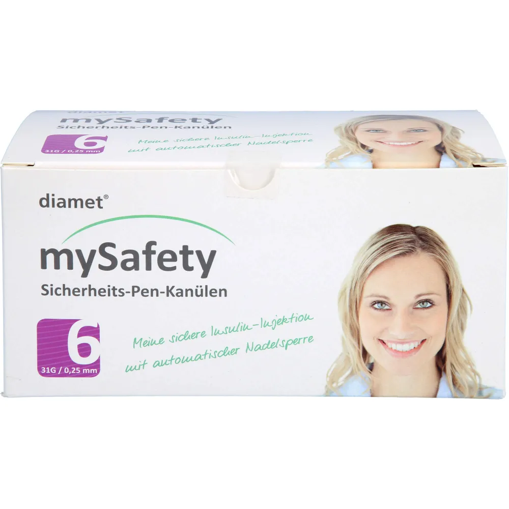 Diamet mySafety Sicherheits-Pen Kan.31 G 0,25x6 mm 100 St