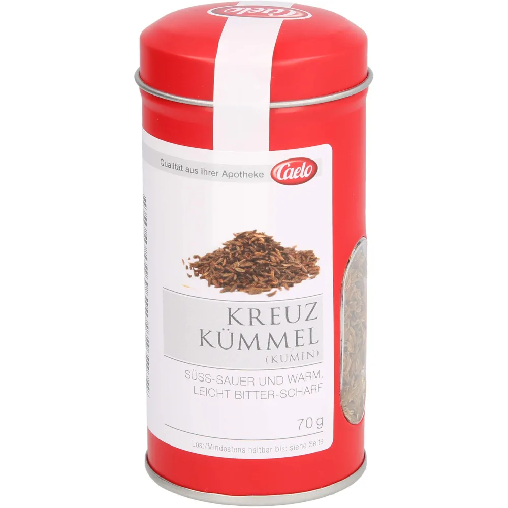 Kreuzkümmel Kumin ganz Blechdose Caelo Hv-Packung 70 g