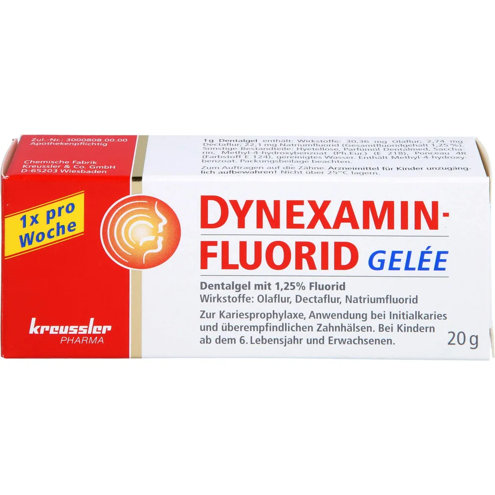 Dynexaminfluorid Gelee Dentalgel 20 g