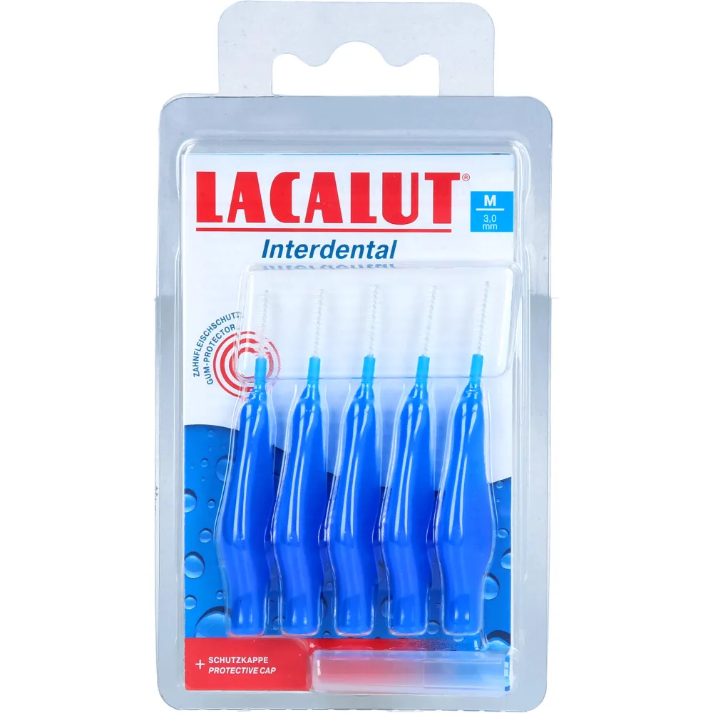 Lacalut Interdental M Bürstendrm.3,0 mm 5 St