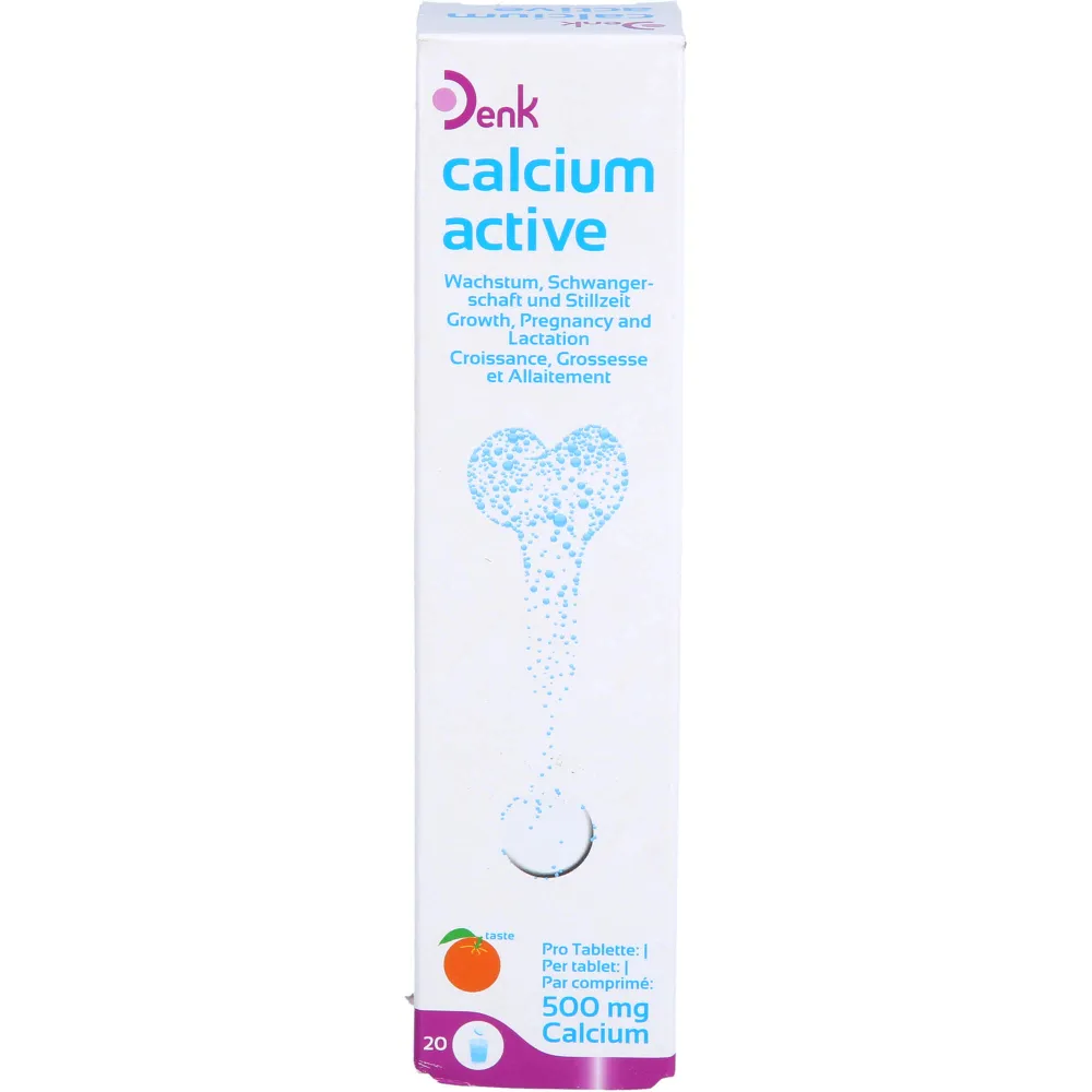 Calcium Active Denk 500 mg Brausetabletten 20 St