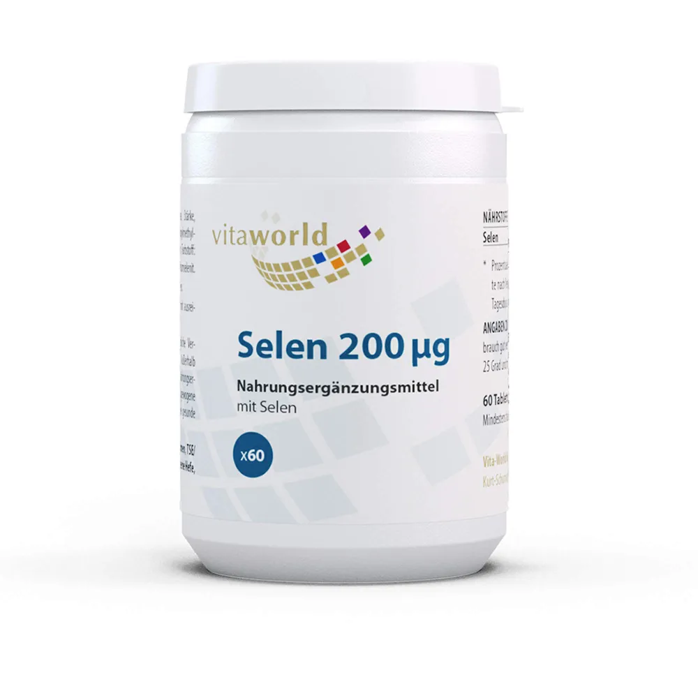 Selen 200 µg Tabletten 60 St