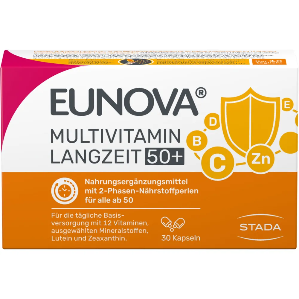 Eunova Langzeit 50+ Kapseln 30 St