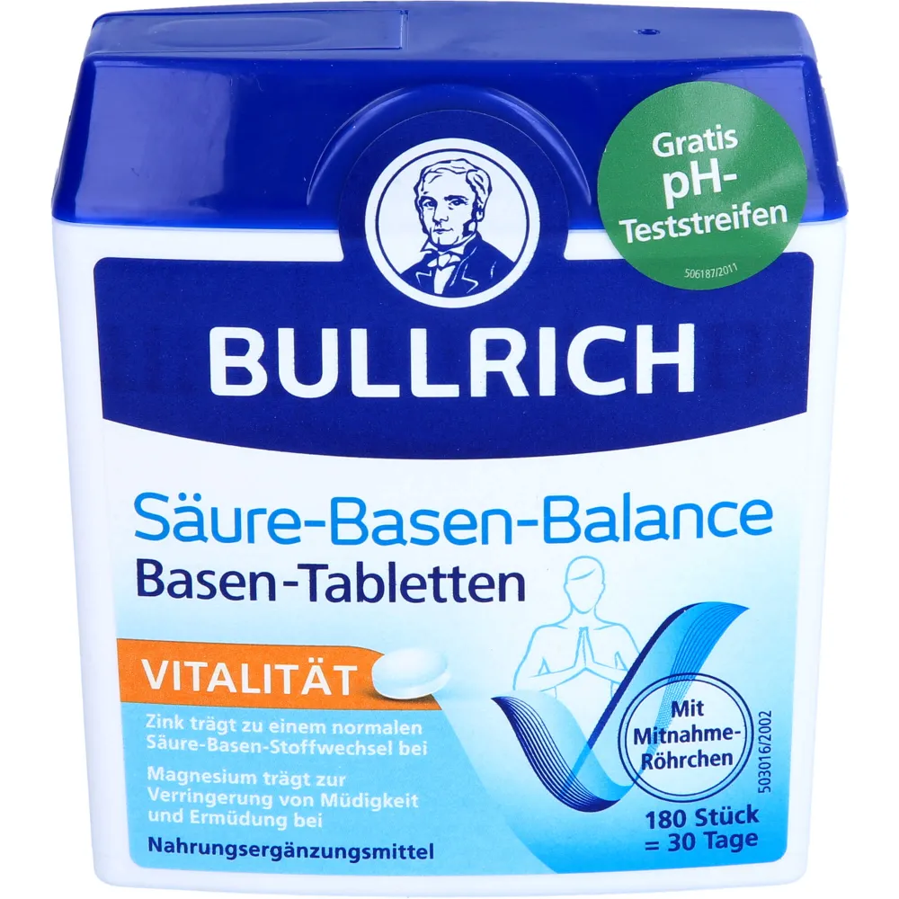 Bullrich Säure Basen Balance Tabletten 180 St