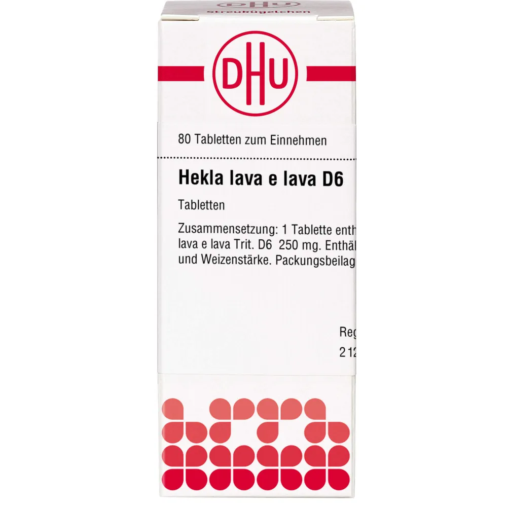 Hekla lava e lava D 6 Tabletten 80 St