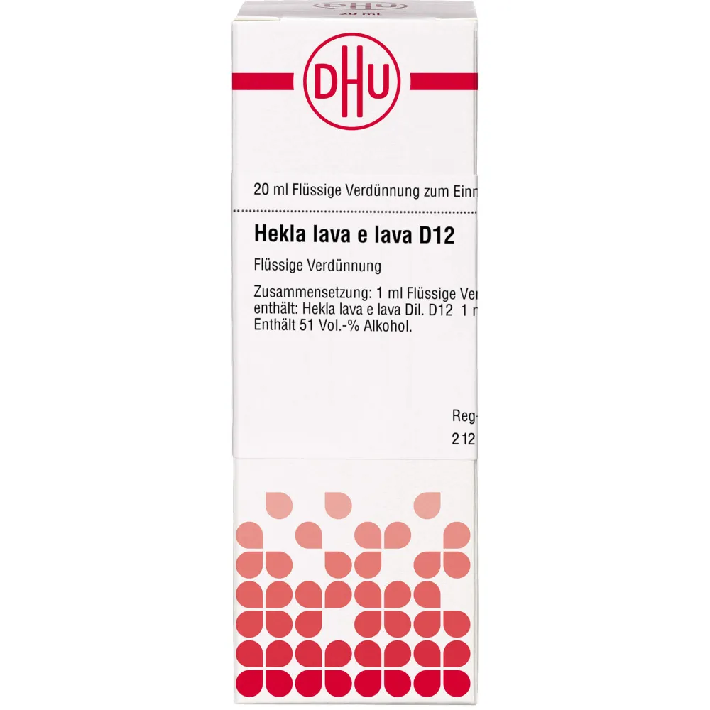 Hekla lava e lava D 12 Dilution 20 ml