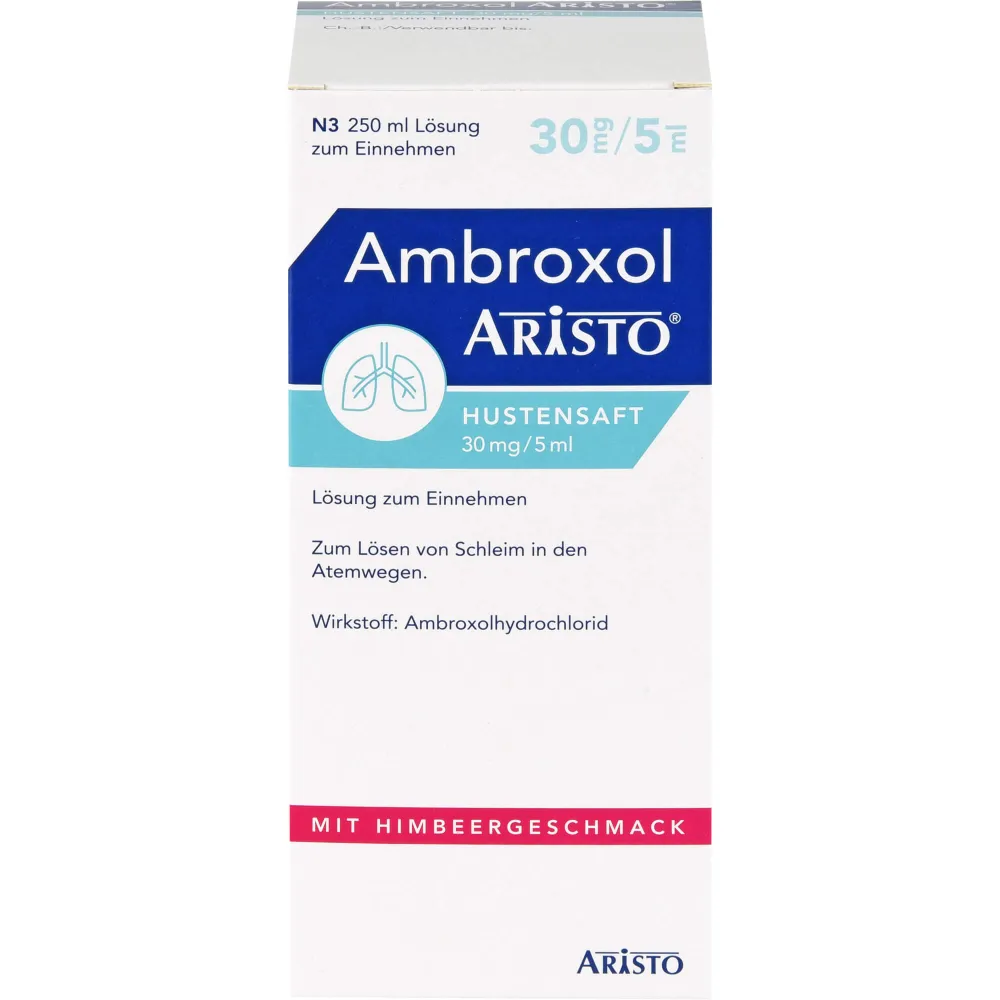 Ambroxol Aristo Hustensaft 30 mg/5 ml Lsg.z.Einn. 250 ml