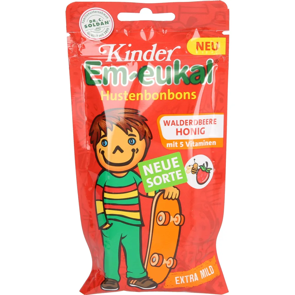 Em-Eukal Kinder Bonbons Walderdbeere-Honig zh. 75 g