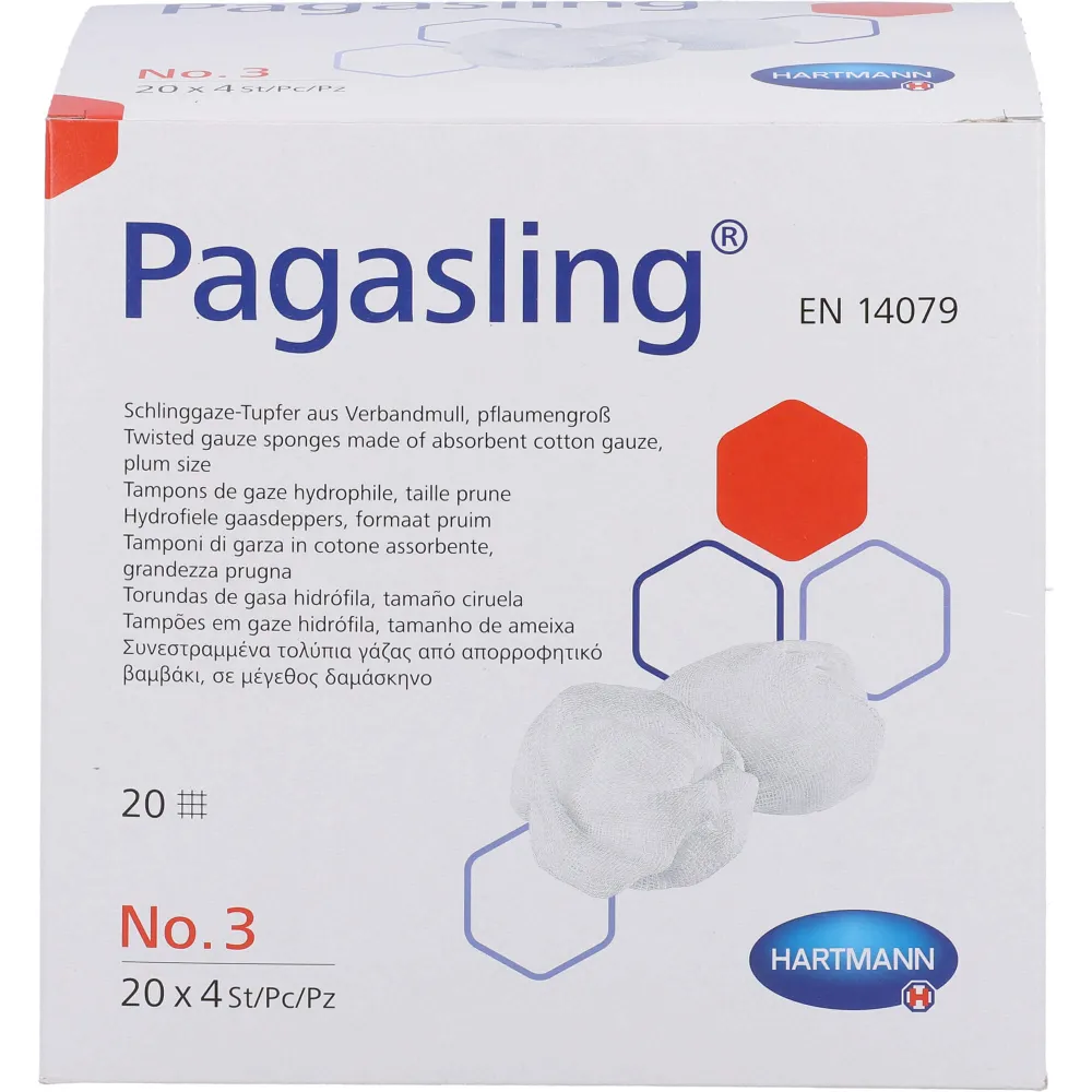 Pagasling Mulltupfer Gr.3 pflaumengroß steril 80 St