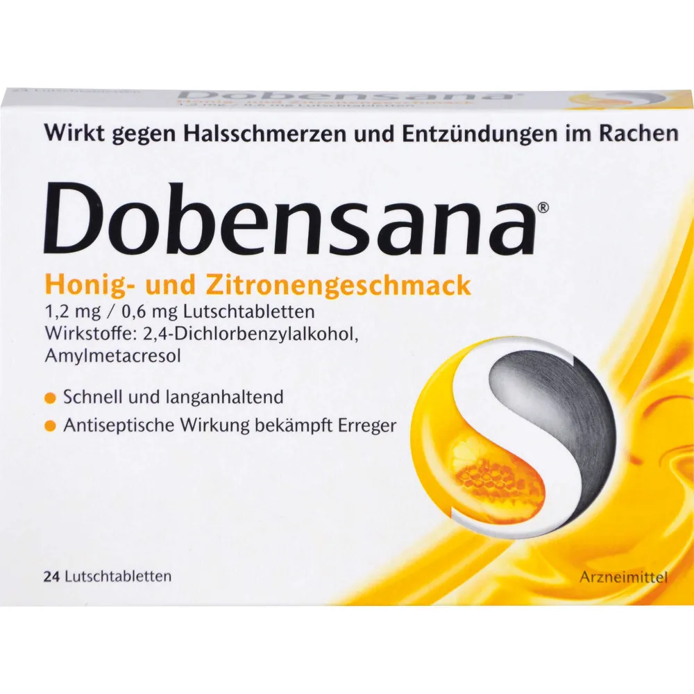 Dobensana Honig- u.Zitronengeschm.1,2mg/0,6mg Lut. 24 St