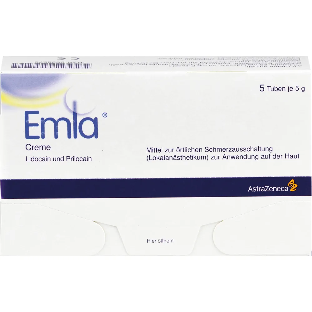 Emla 25 mg/g + 25 mg/g Creme + 12 Tegaderm Pfl. 25 g