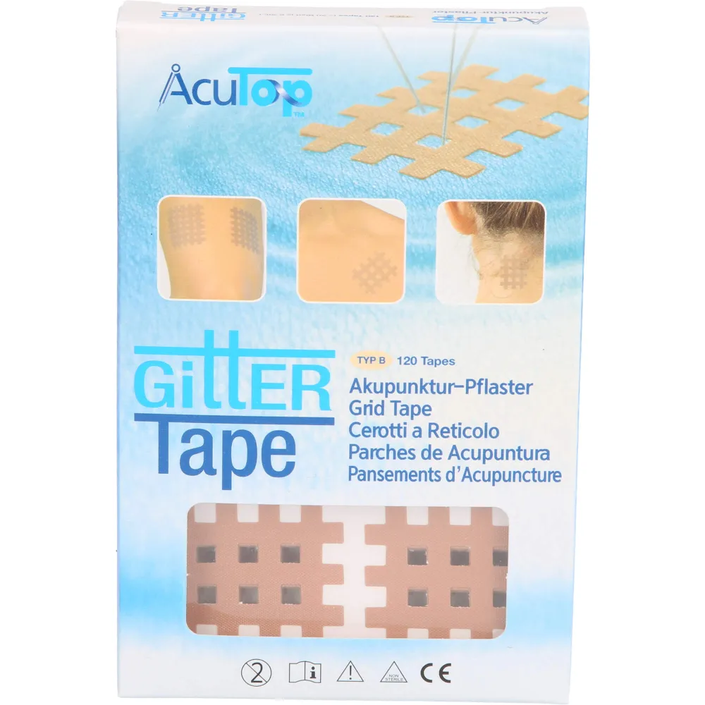 Gitter Tape AcuTop 3x4 cm 120 St