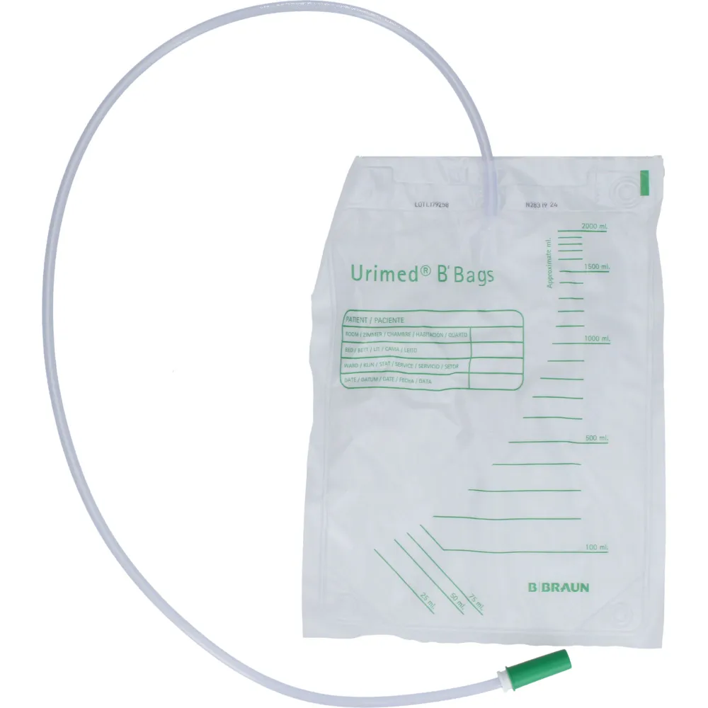 Urinbeutel unsteril 2 l o.Ablauf 1 St
