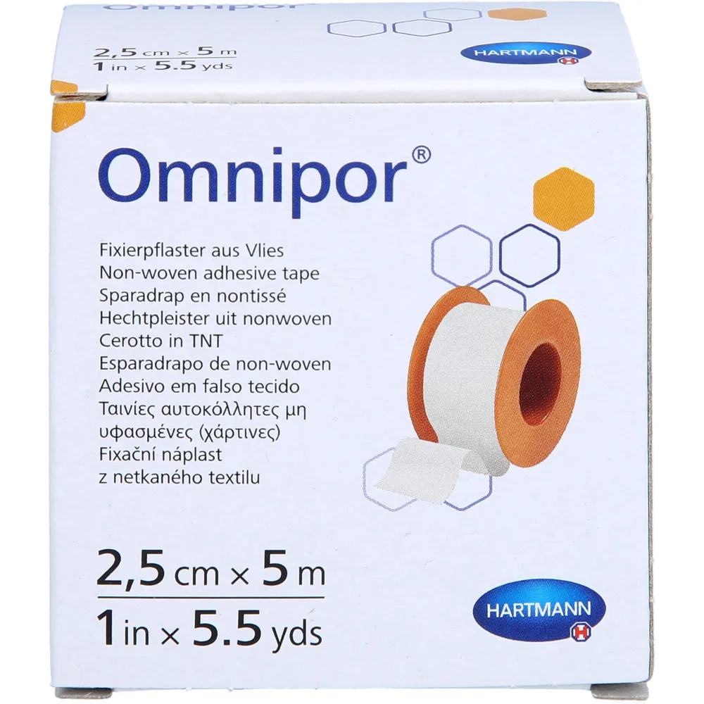 Omnipor Fixierpflaster Vlies 2,5 cmx5 m 1 St