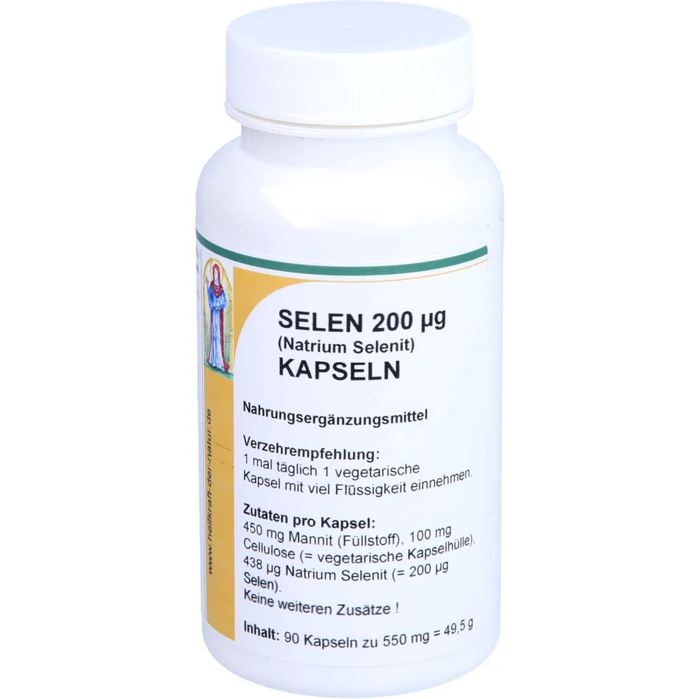 Selen 200 µg Natriumselenit Kapseln 90 St
