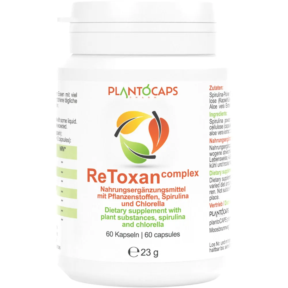 Plantocaps ReToxan complex Kapseln 60 St