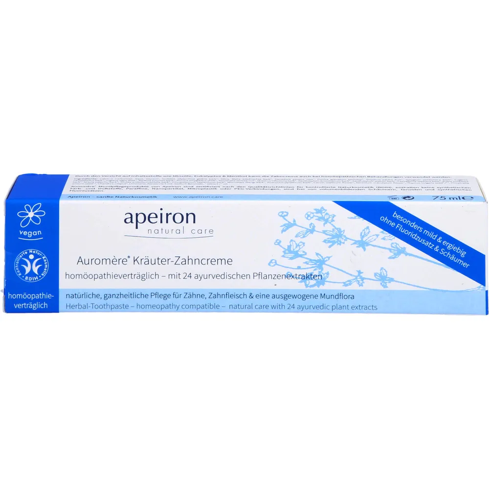 Auromere Kräuter Zahncreme homöopathieverträglich 75 ml