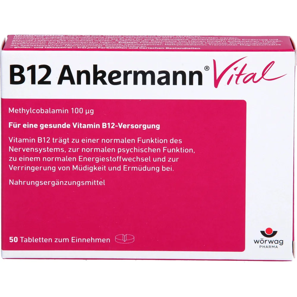 B12 Ankermann Vital Tabletten 50 St