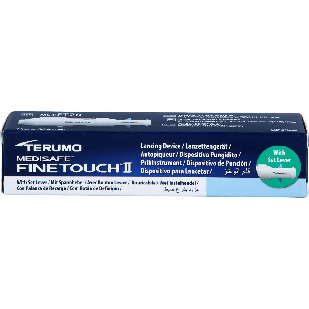 Terumo Medisafe FineTouch 2 Lanzettengerät m.Hebel 1 St