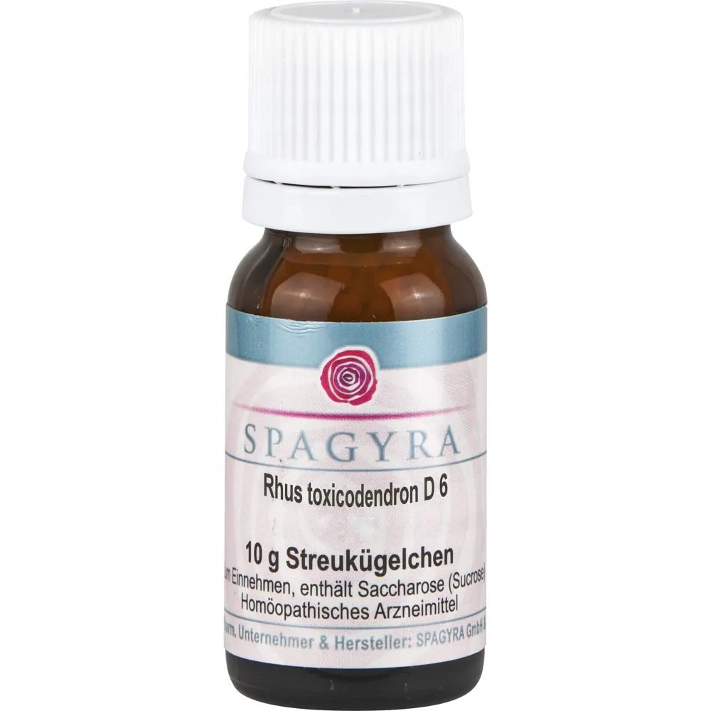 Rhus Toxicodendron D 6 Globuli 10 g