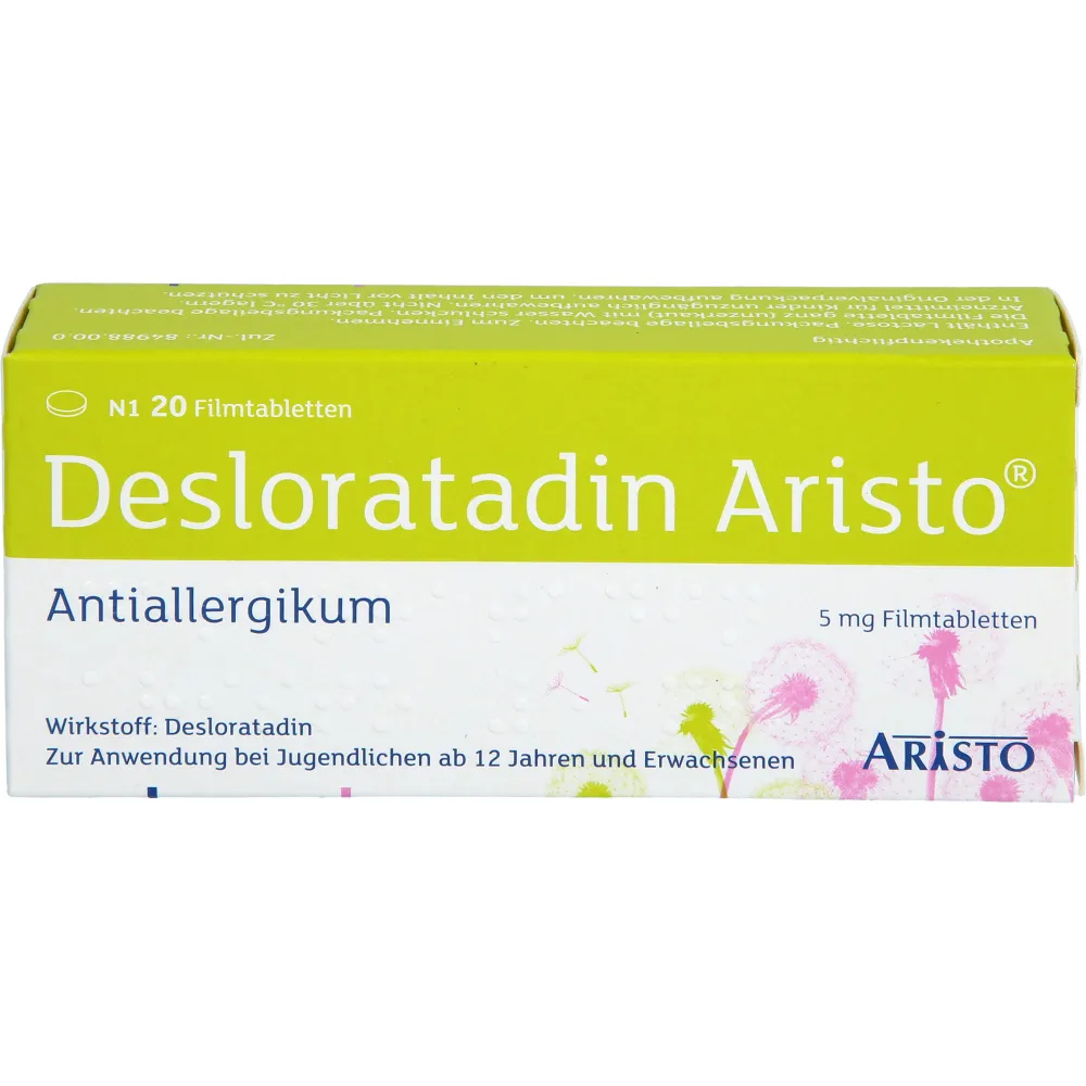 Desloratadin Aristo 5 mg Filmtabletten 20 St