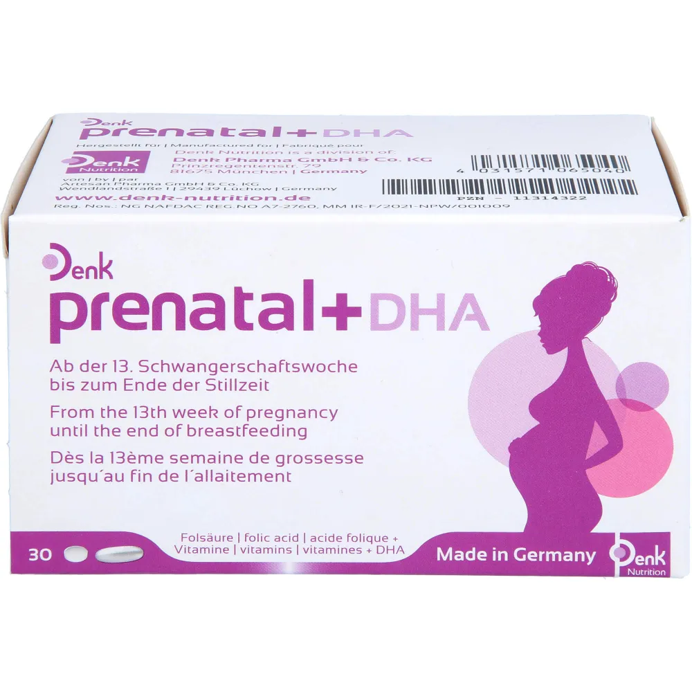Prenatal+Dha Denk 30 Filmtabl.+30 Kapseln 60 St