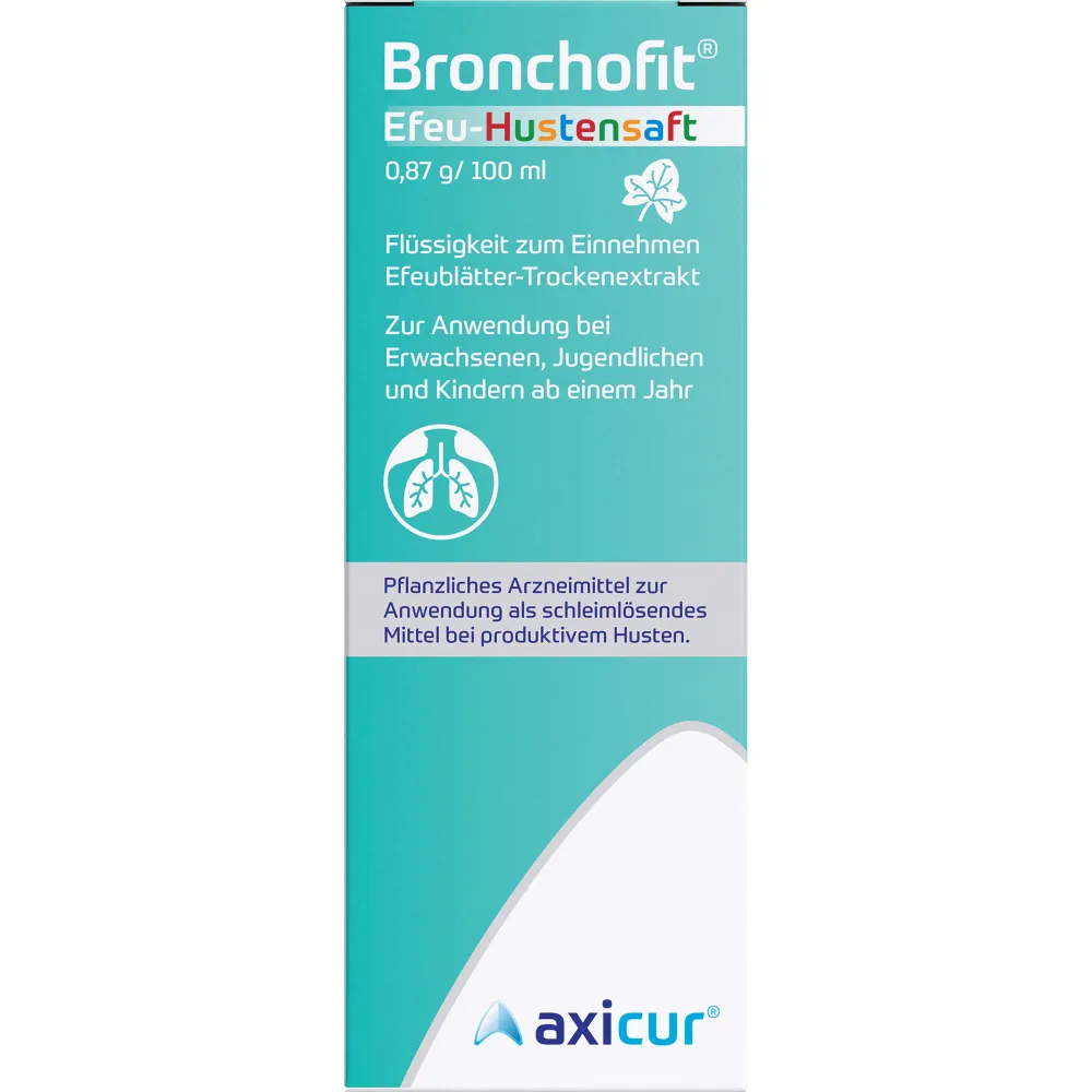 Bronchofit Efeu-Hustensaft 0,87 g/100 ml Fle 100 ml