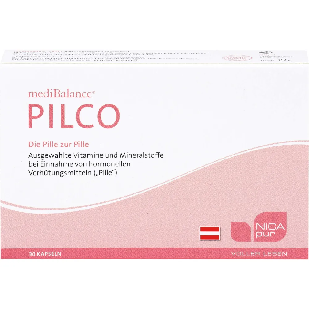 Nicapur mediBalance Pilco Kapseln 30 St