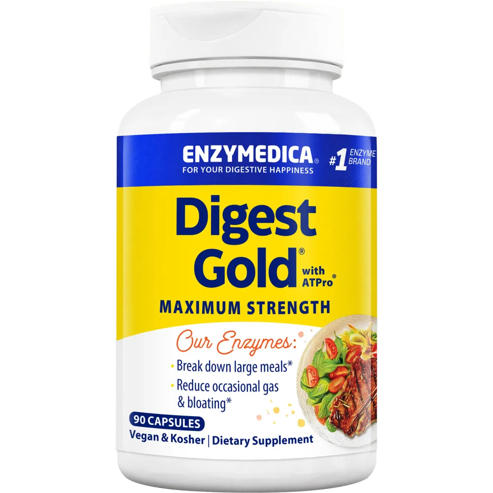 Digest Gold Atpro Enzymedica Kapseln 90 St