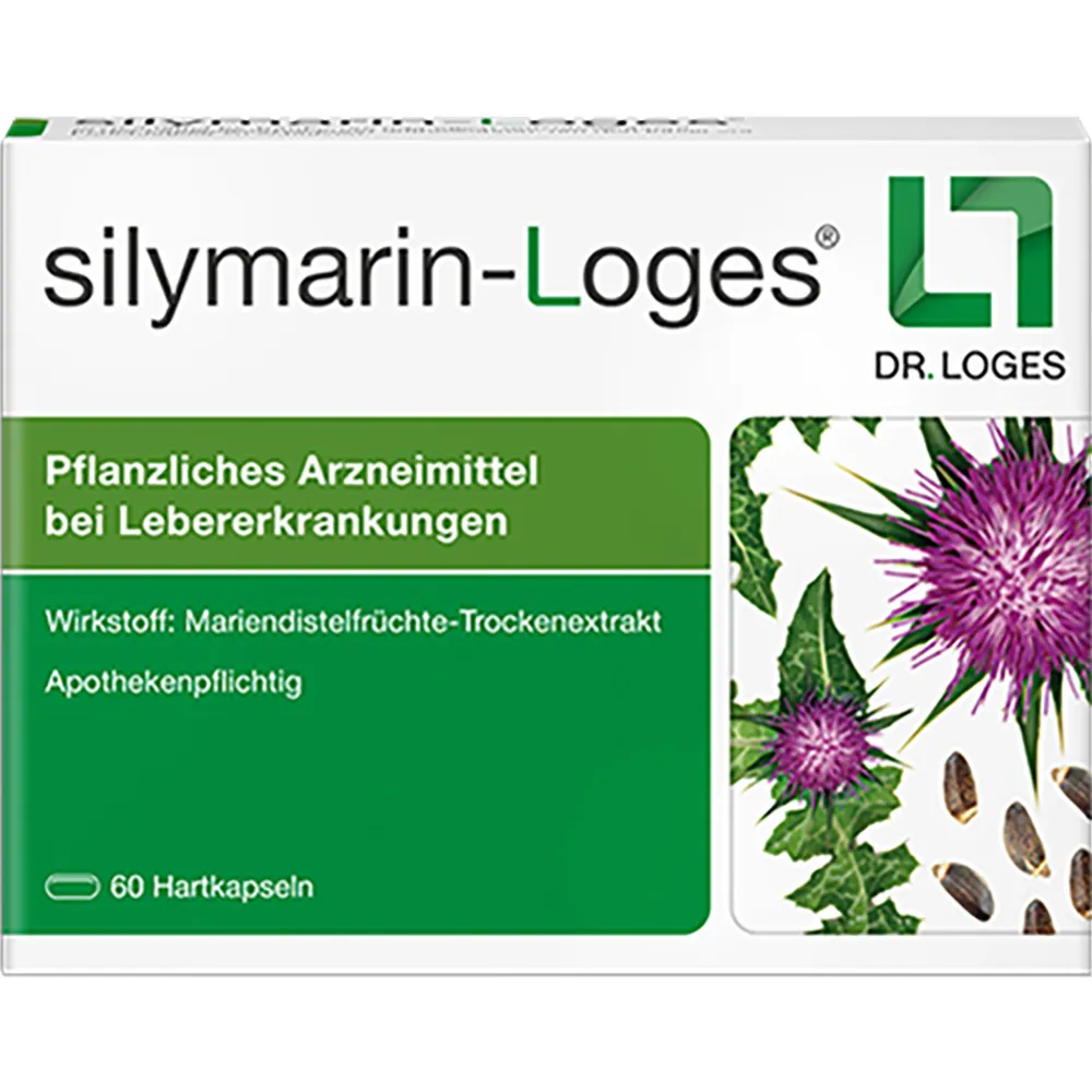 Silymarin-Loges Hartkapseln 60 St