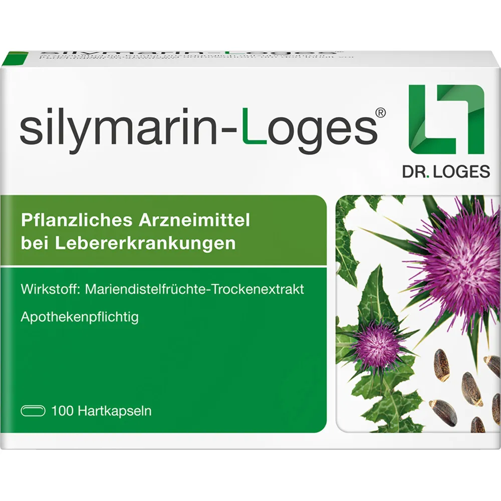 Silymarin-Loges Hartkapseln 100 St