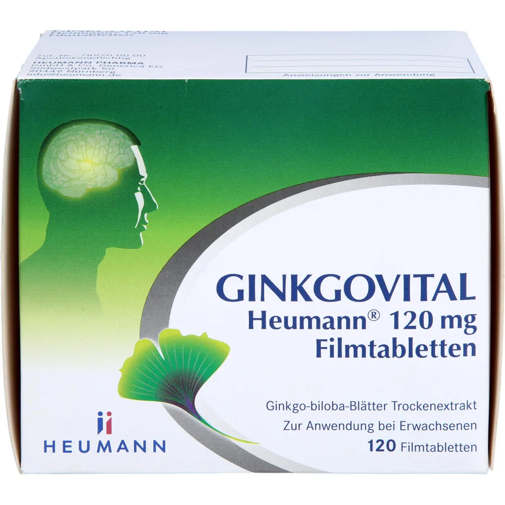 Ginkgovital Heumann 120 mg Filmtabletten 120 St