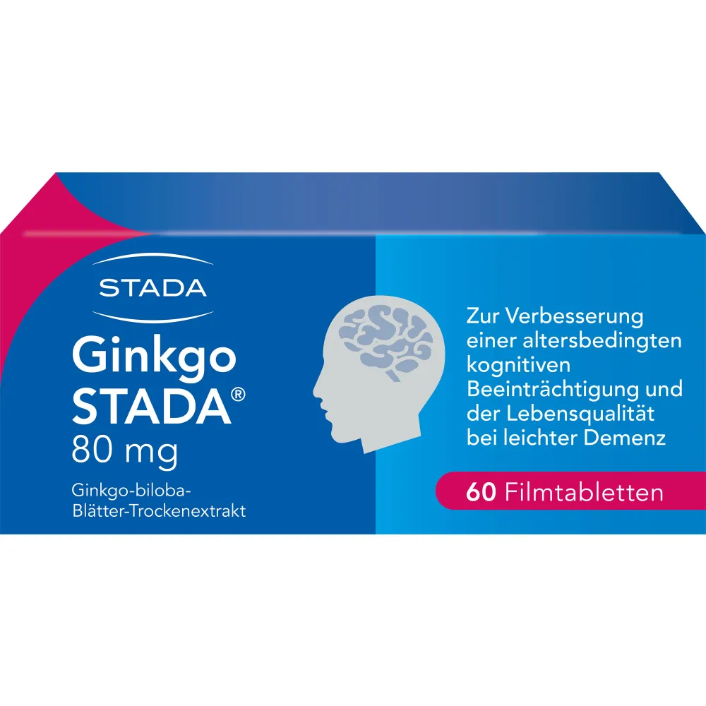 Ginkgo Stada 80 mg Filmtabletten 60 St