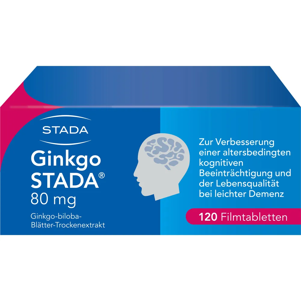 Ginkgo Stada 80 mg Filmtabletten 120 St