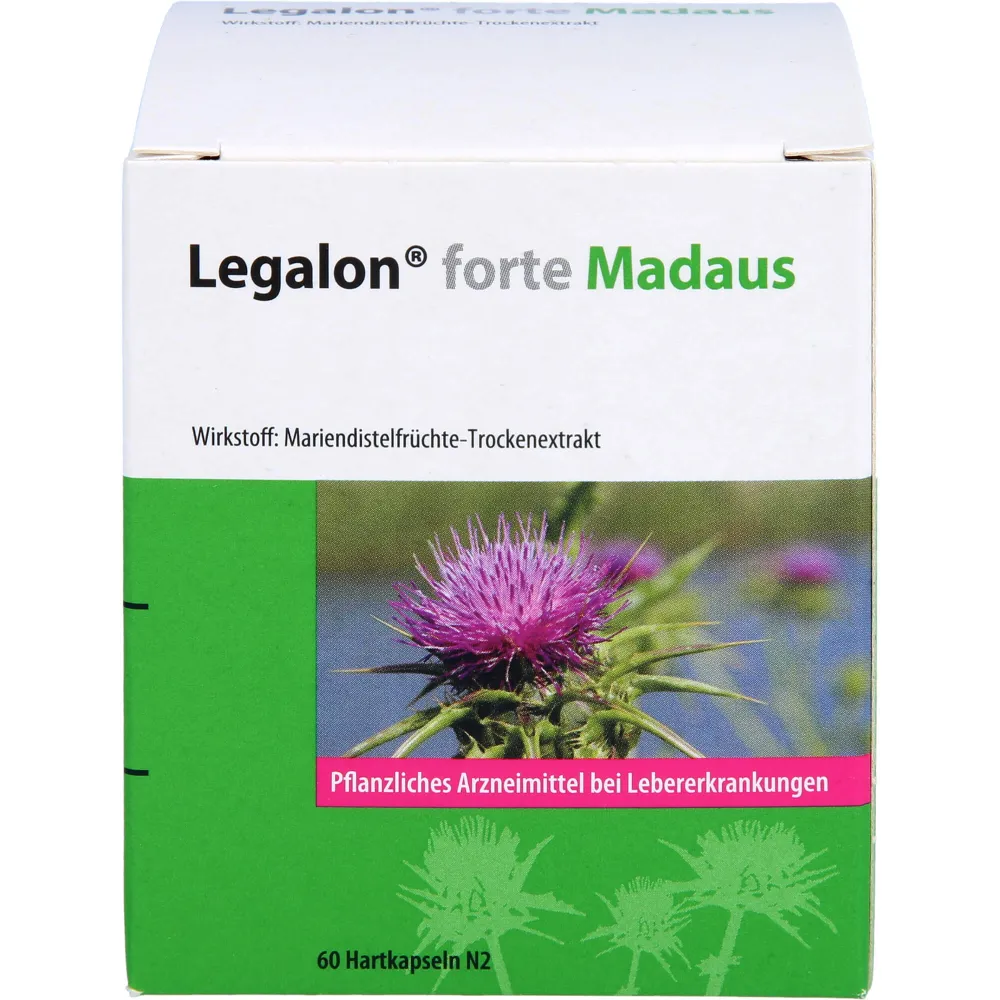 Legalon forte Madaus Hartkapseln 60 St