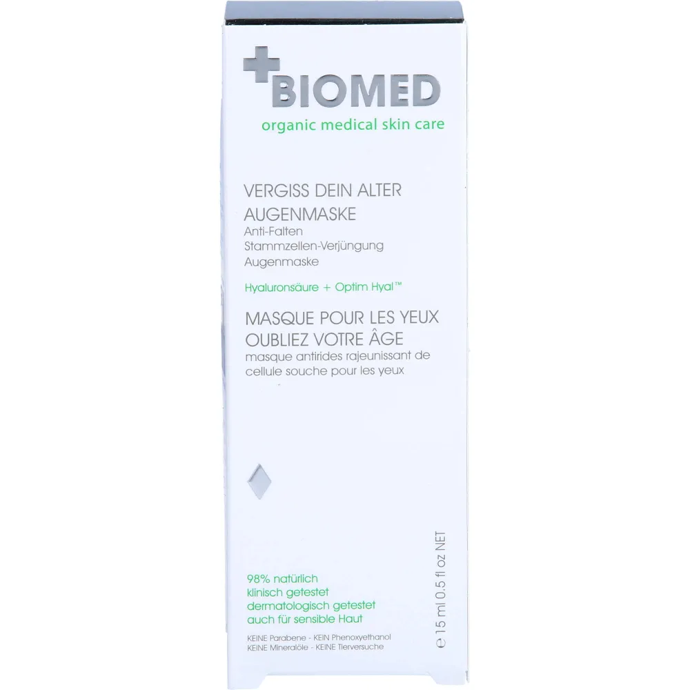 Biomed Vergiss dein Alter Anti-Aging Augenmaske 15 ml