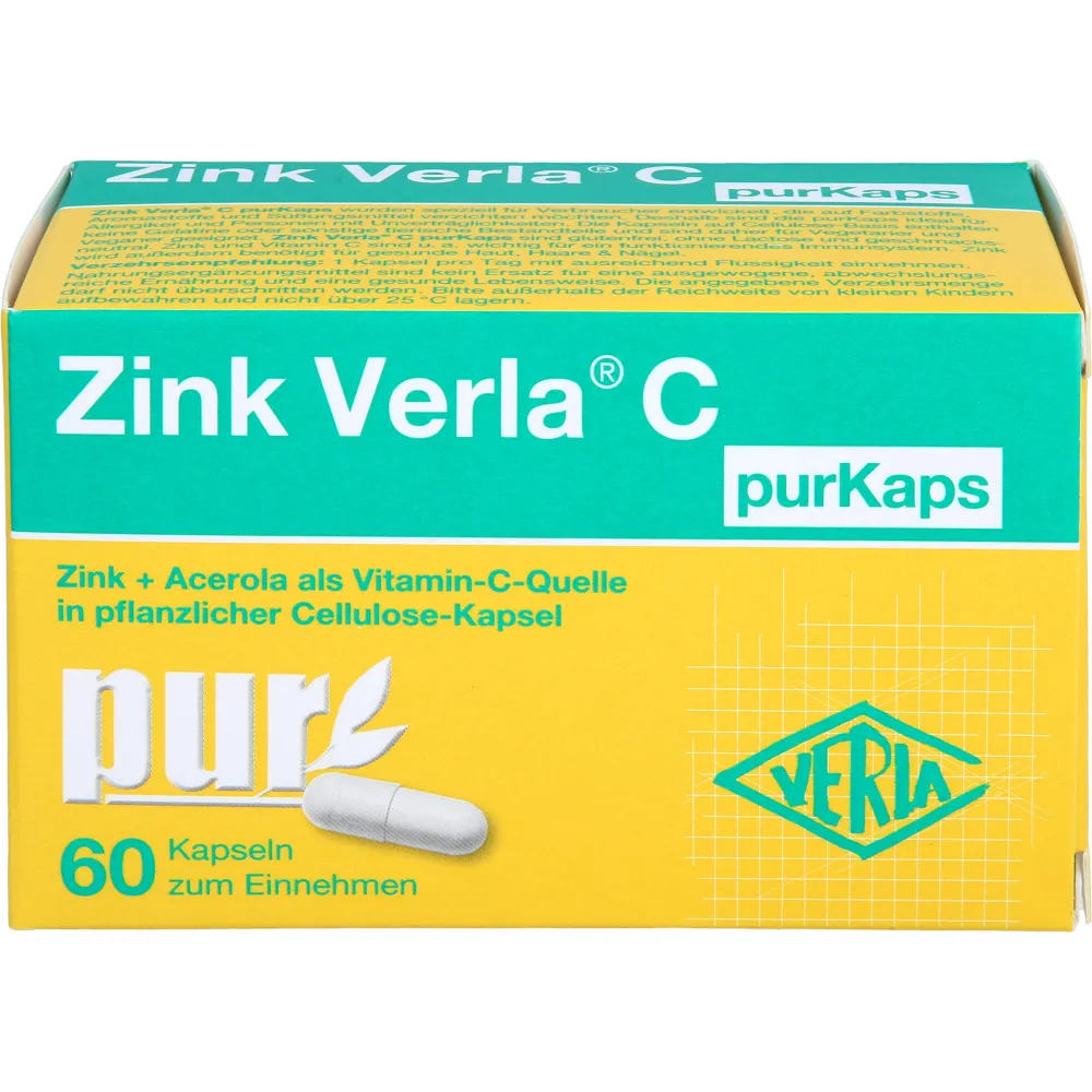 Zink Verla C purKaps 60 St