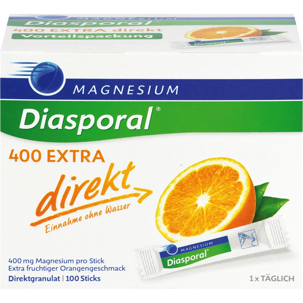 Magnesium Diasporal 400 Extra direkt Granulat 100 St