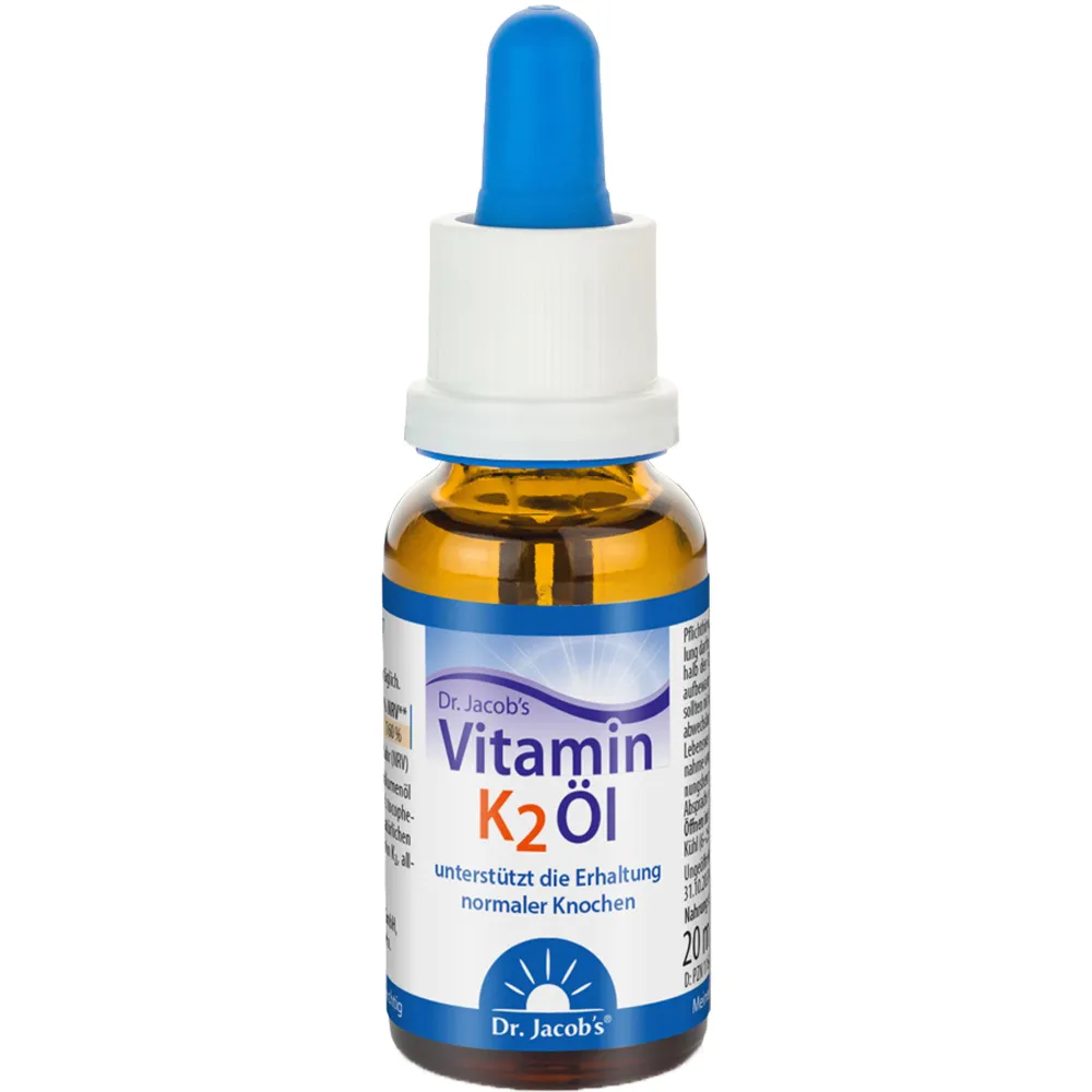 Vitamin K2 Öl Vit.K als Mk7 Dr.Jacob's Tro.z.Einn. 20 ml